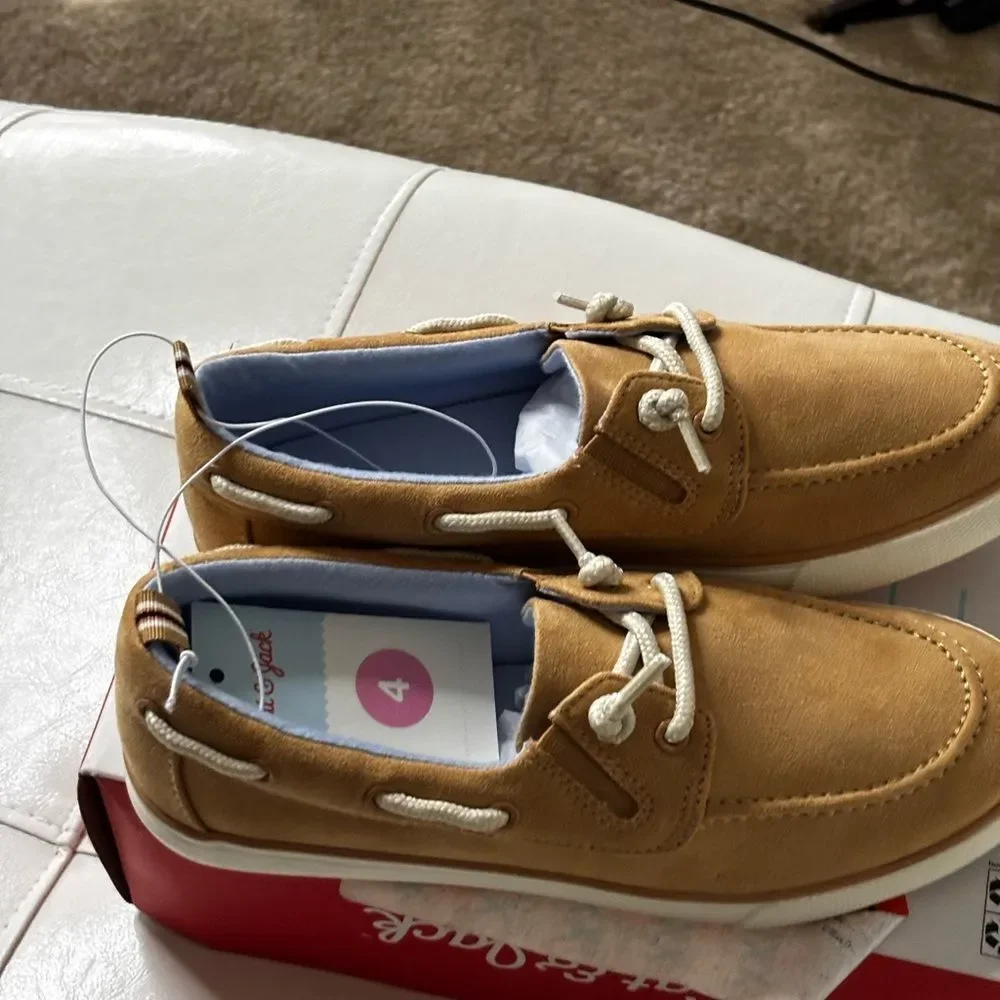 Cat & Jack Tan Boat Shoes for Men